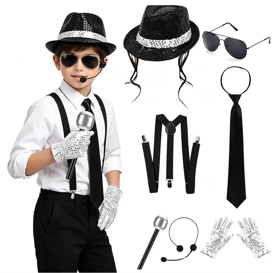 Men'S Accessories In The 80S - Kostum Disko Anak Laki-laki Pria Gaya