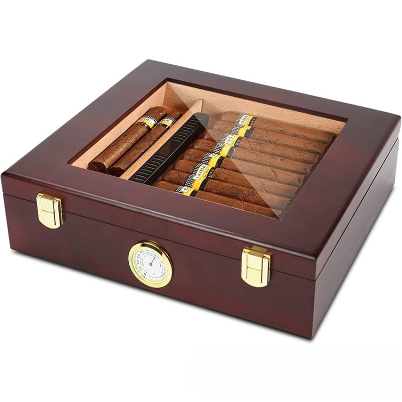 Men Accessories Gift Box - Kotak Tembakau Cerutu Kotak Cerutu dengan