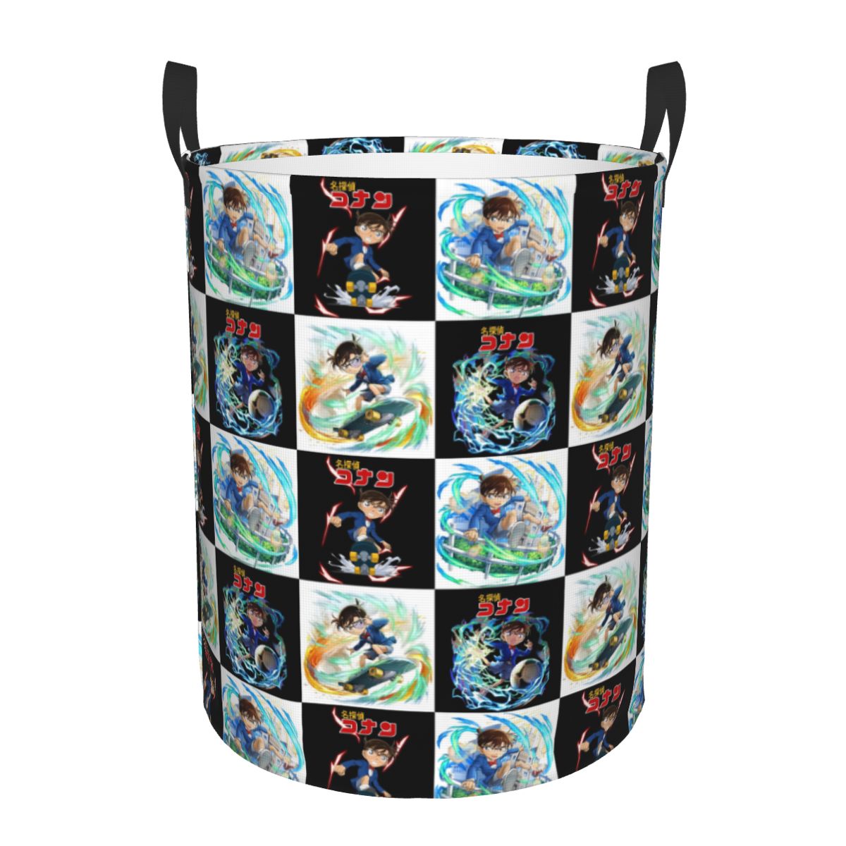 Men Accessories Hamper - Keranjang Cucian Anime Detektif Conan Bermotif