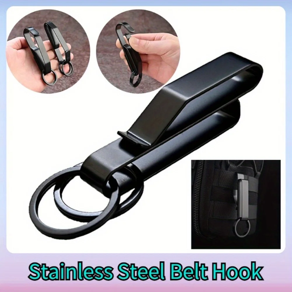 Keychain Multi Tool - Karabiner Baja Tahan Karat 1 Buah