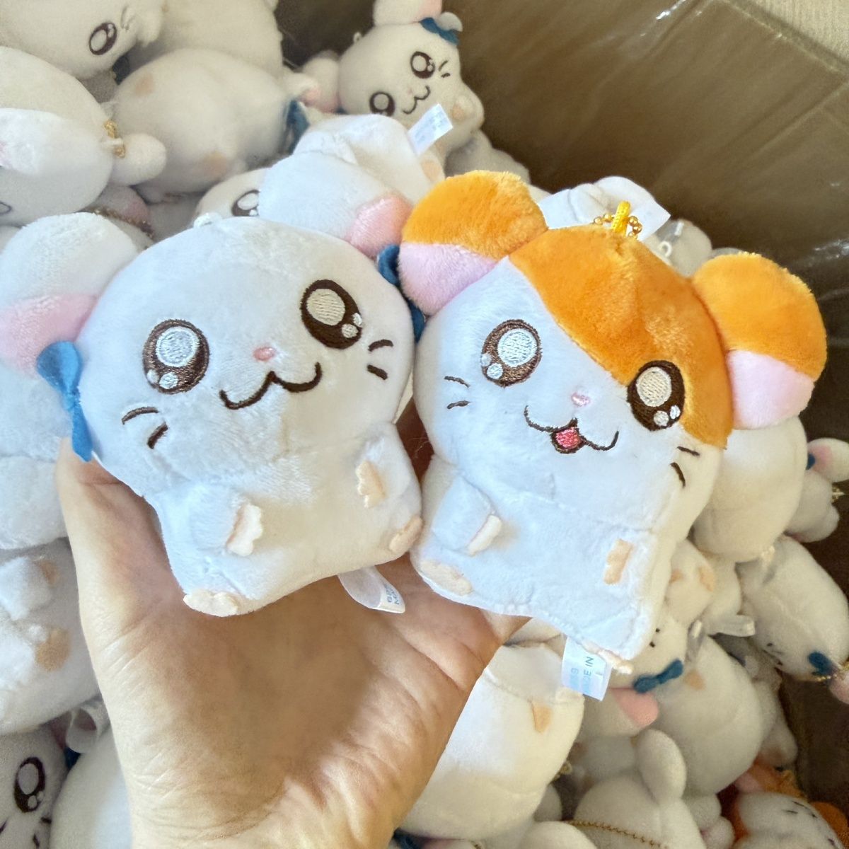 Men Keychain Accessories - Gantungan Kunci Boneka Hamtaro Bijou Lucu,