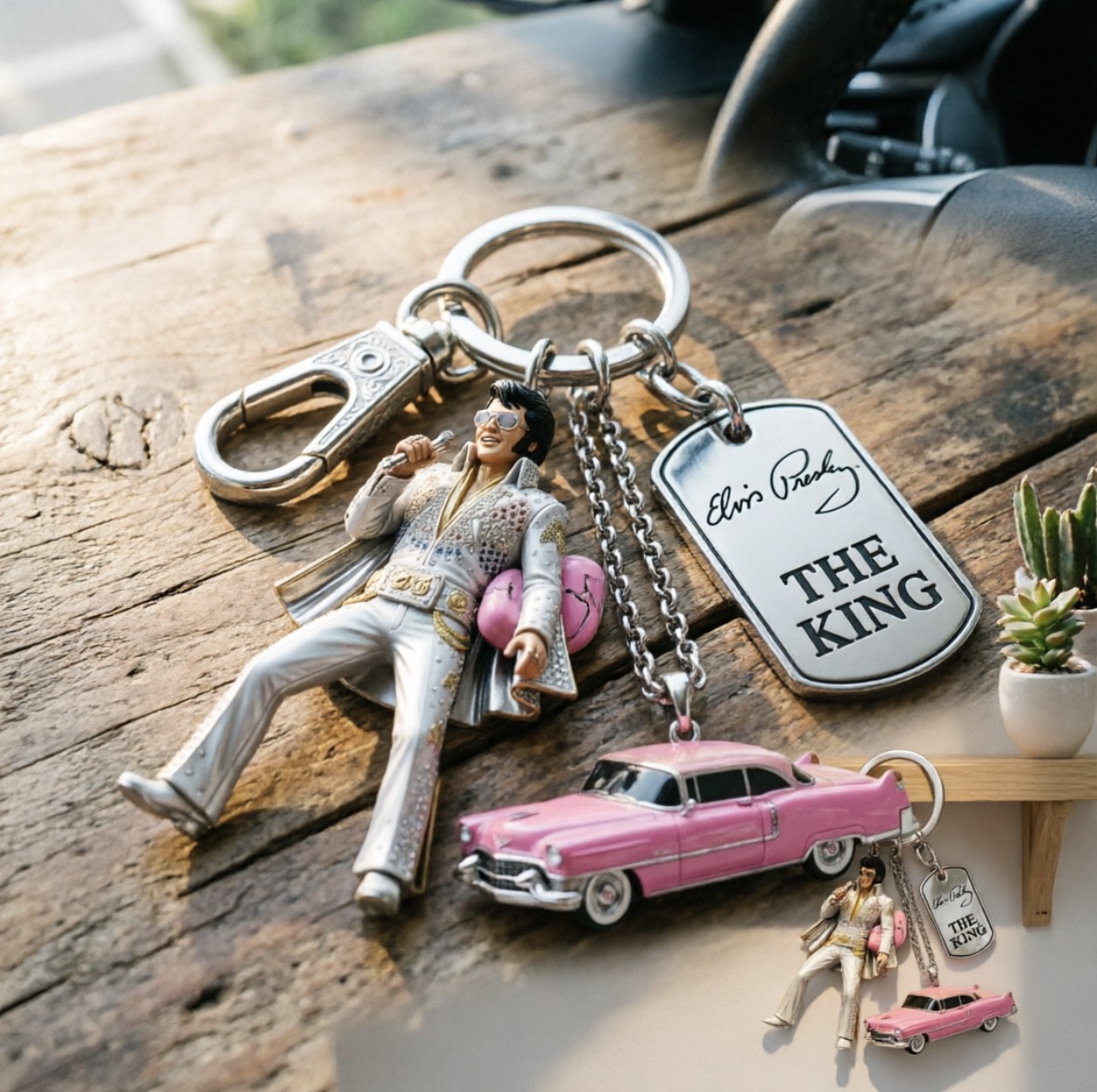 Men Keychain Accessories - Gantungan Kunci Michael Jackson, Gantungan Kunci