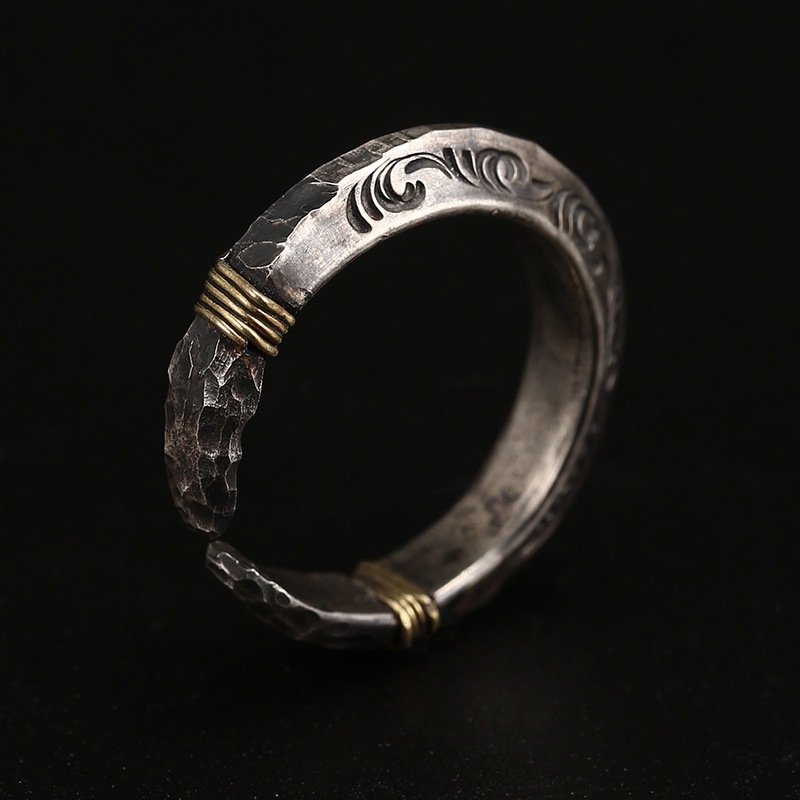 Men'S Accessories Gift Ideas - Cincin Perak Sterling 925 Desain Asli