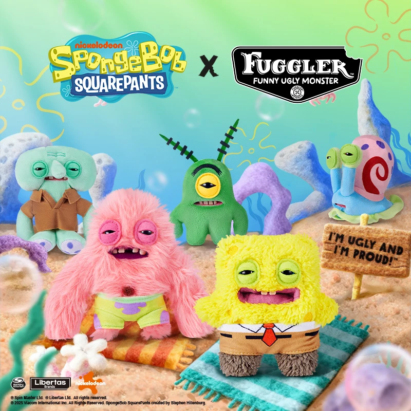 Men Keychain Accessories - Gantungan Kunci SpongeBob Patrick Fuggler Asli