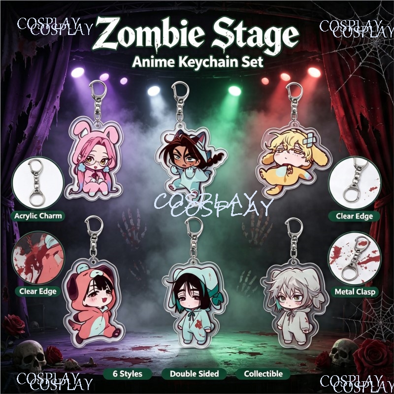 Men Keychain Accessories - Zombie Stage SUA MIZI Gantungan Kunci