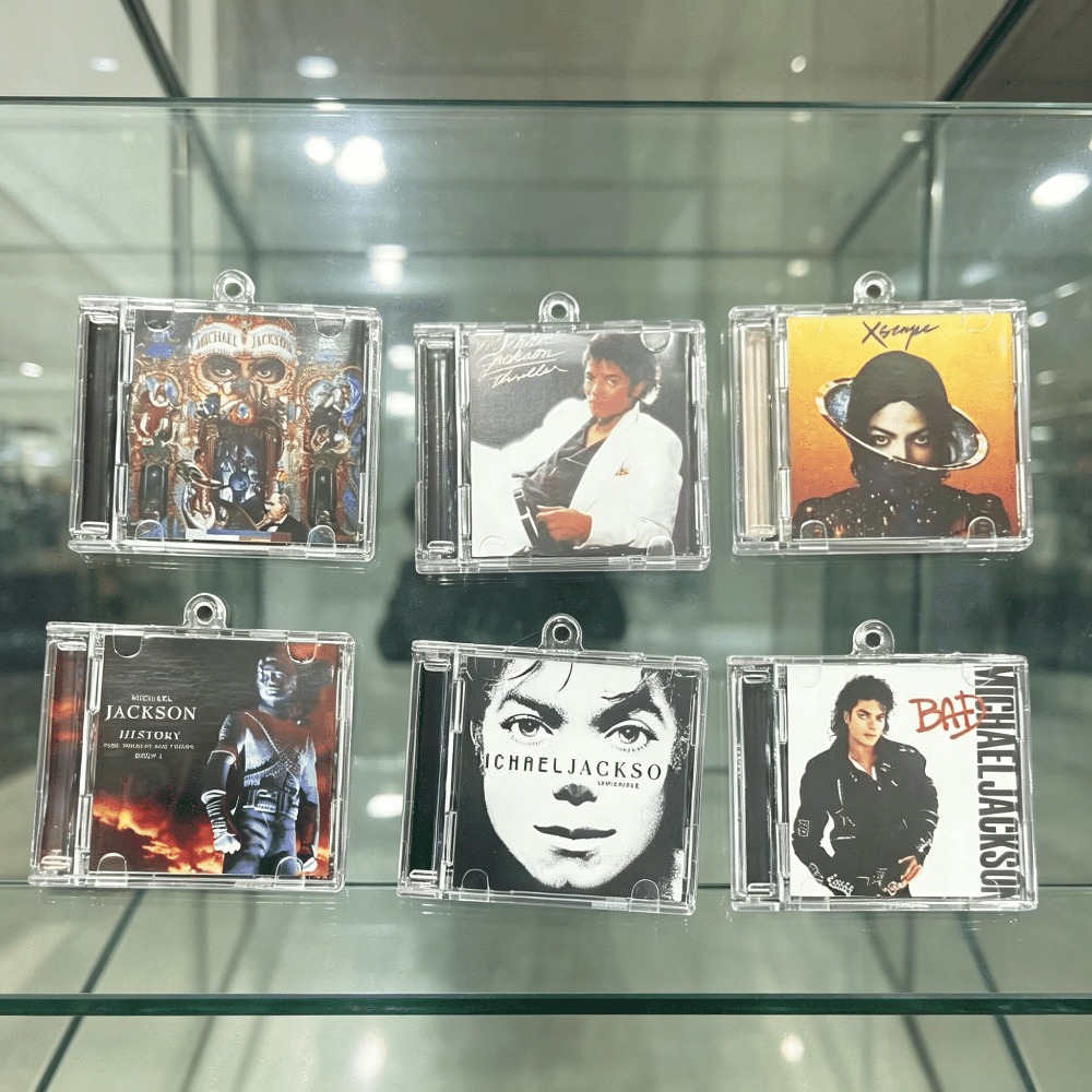 Men Keychain Accessories - Gantungan Kunci NFC Album Mini CD
