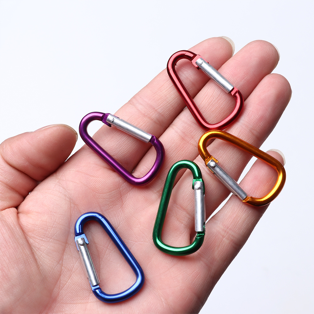 Keychain Multi Tool - Paduan Carabiner Berkemah Mendaki Kait Keselamatan