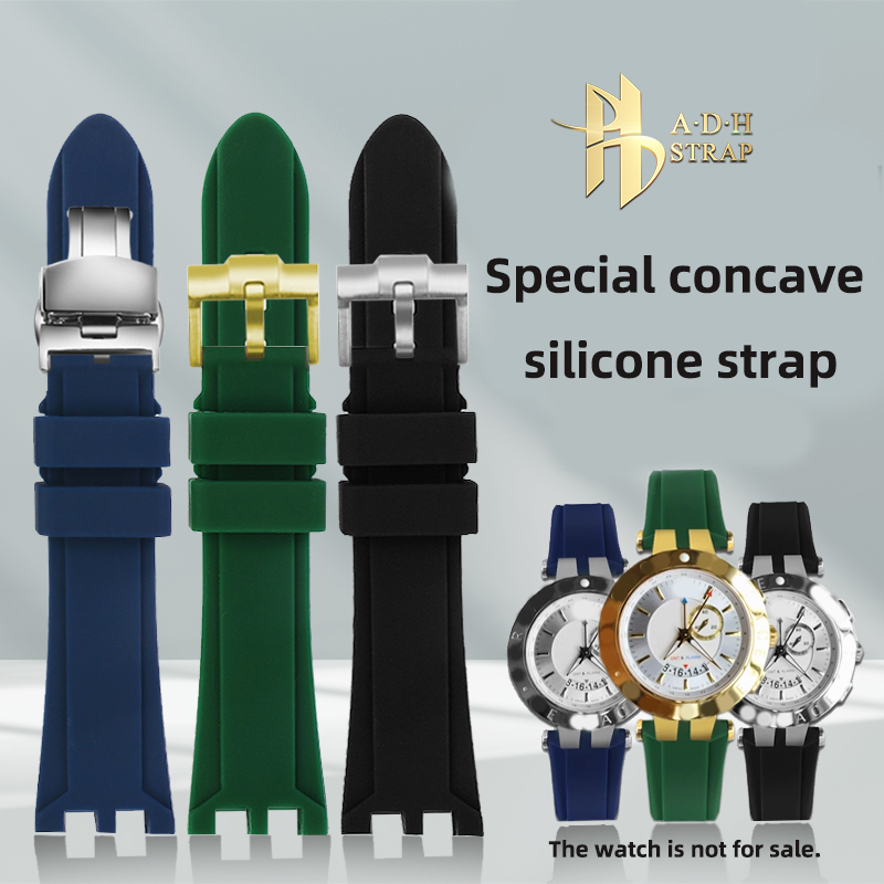 Men'S Versace Accessories - Tali jam cekung khusus untuk Versace