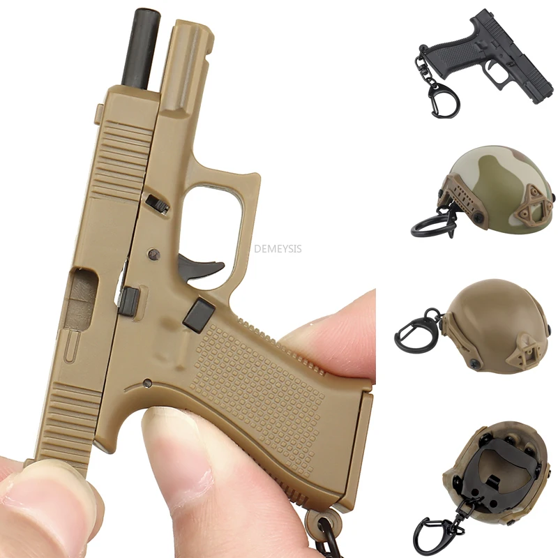 Keychain Multi Tool - Mini G45 bentuk Pistol gantungan kunci