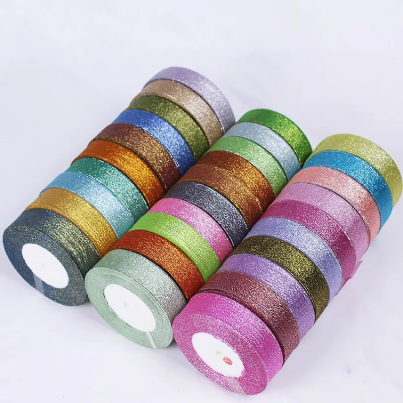 Men Accessories Gift Box - 25Yard 25MM Pita Bawang Glitter Dekorasi