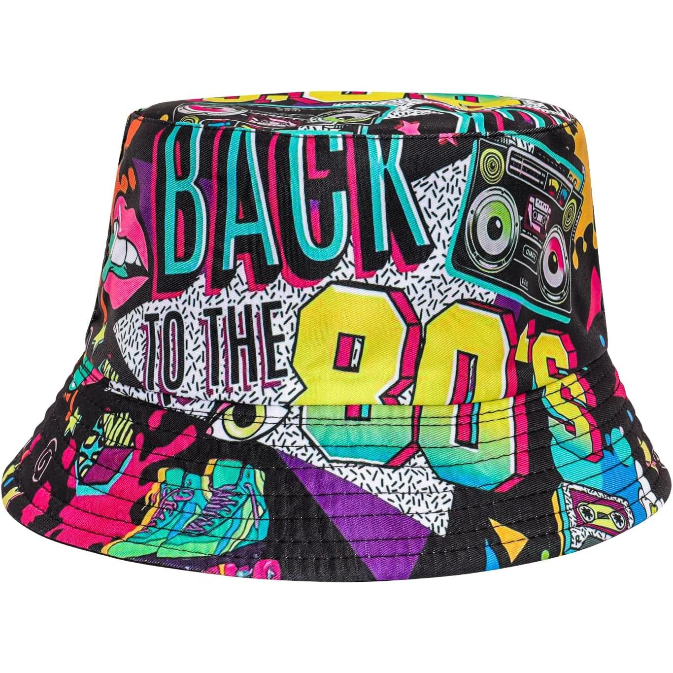 Topi Bucket Fashion 80an 90an, - Men'S Accessories In The 80S ulasan dan harga
