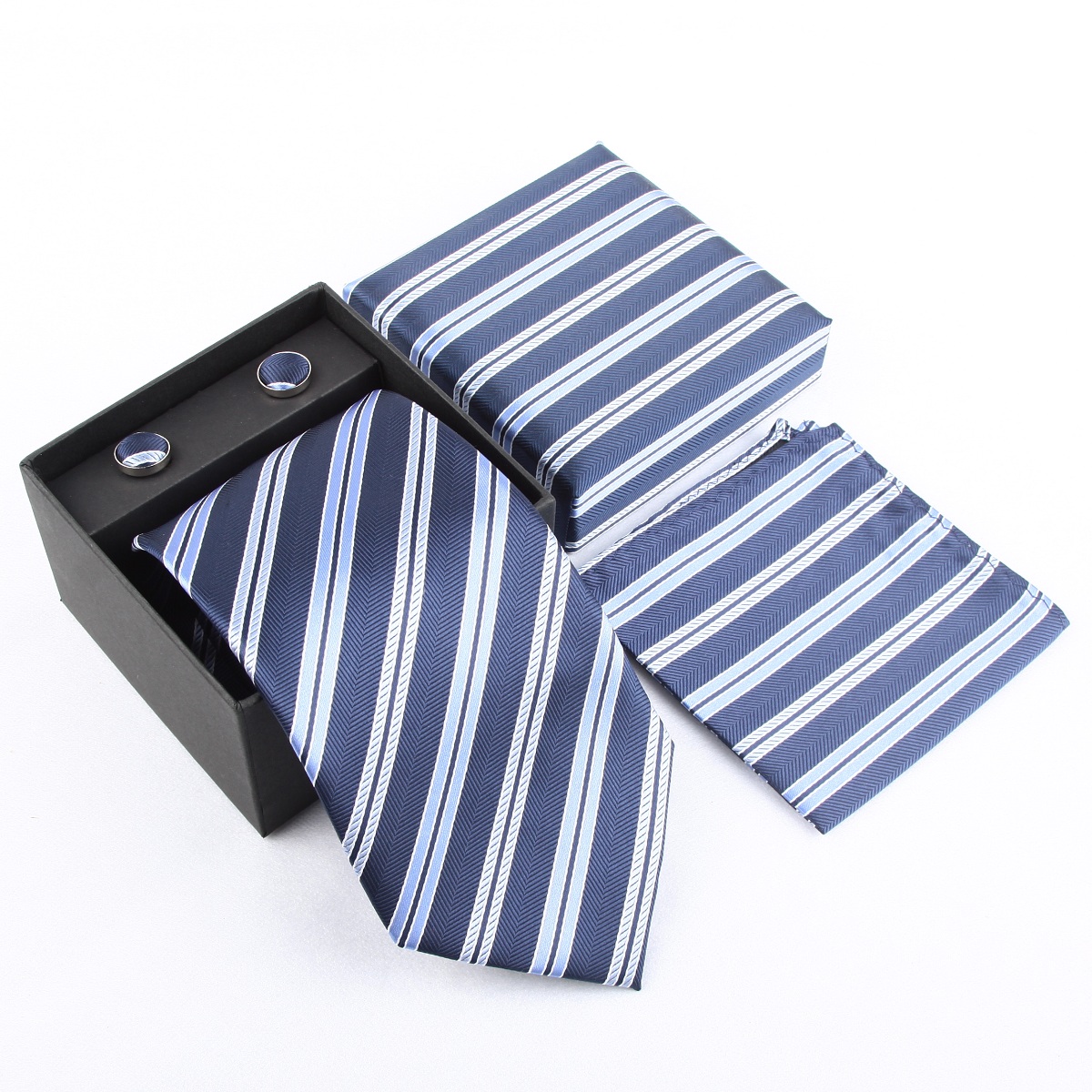 Set Aksesoris Dasi Pria Kasual - Cufflink Box Set ulasan dan harga
