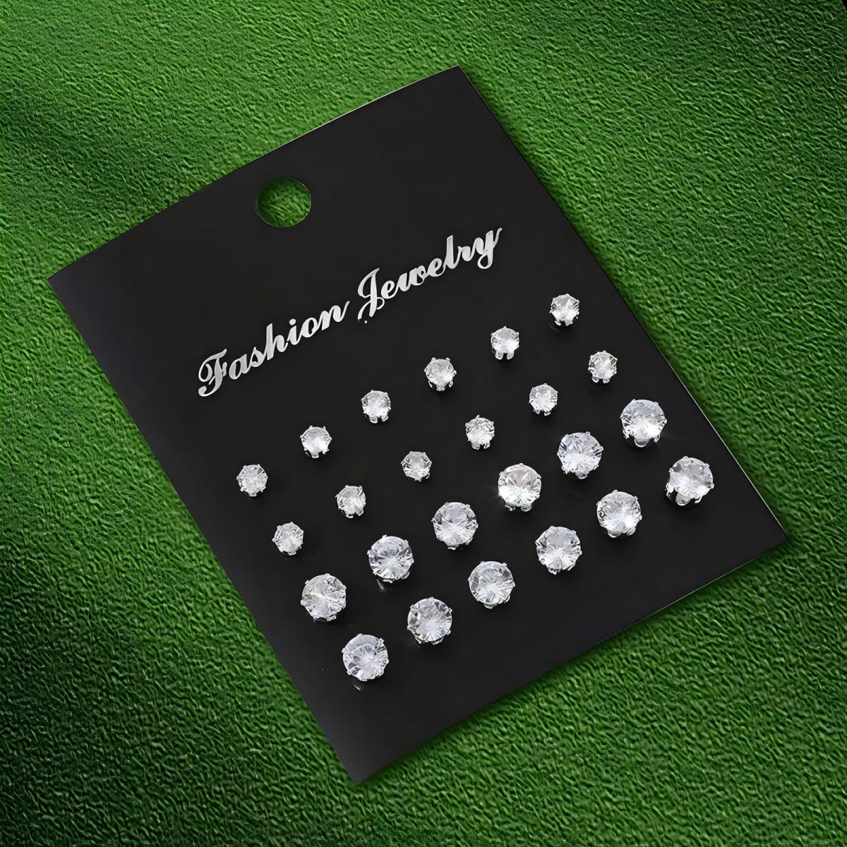 12 Pasang Set Anting Mutiara S - Men'S Accessories Affordable ulasan dan harga