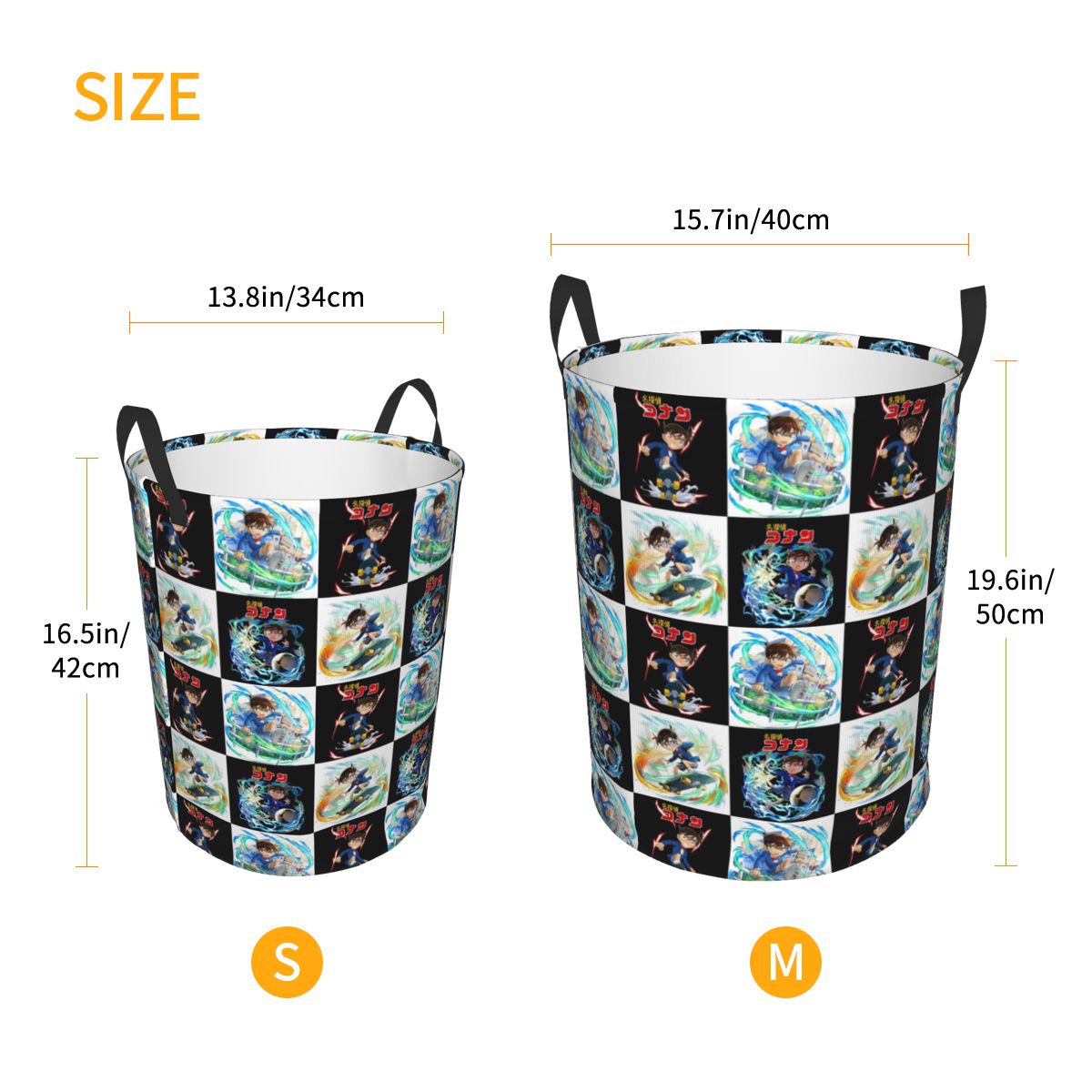 Keranjang Cucian Anime Detekti - Men Accessories Hamper ulasan dan harga