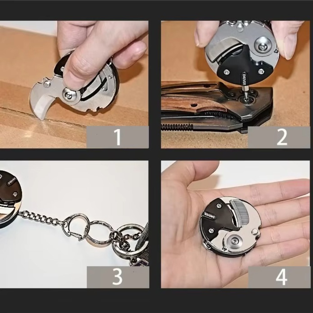 Gantungan Kunci Mini Baru deng - Keychain Multi Tool ulasan dan harga
