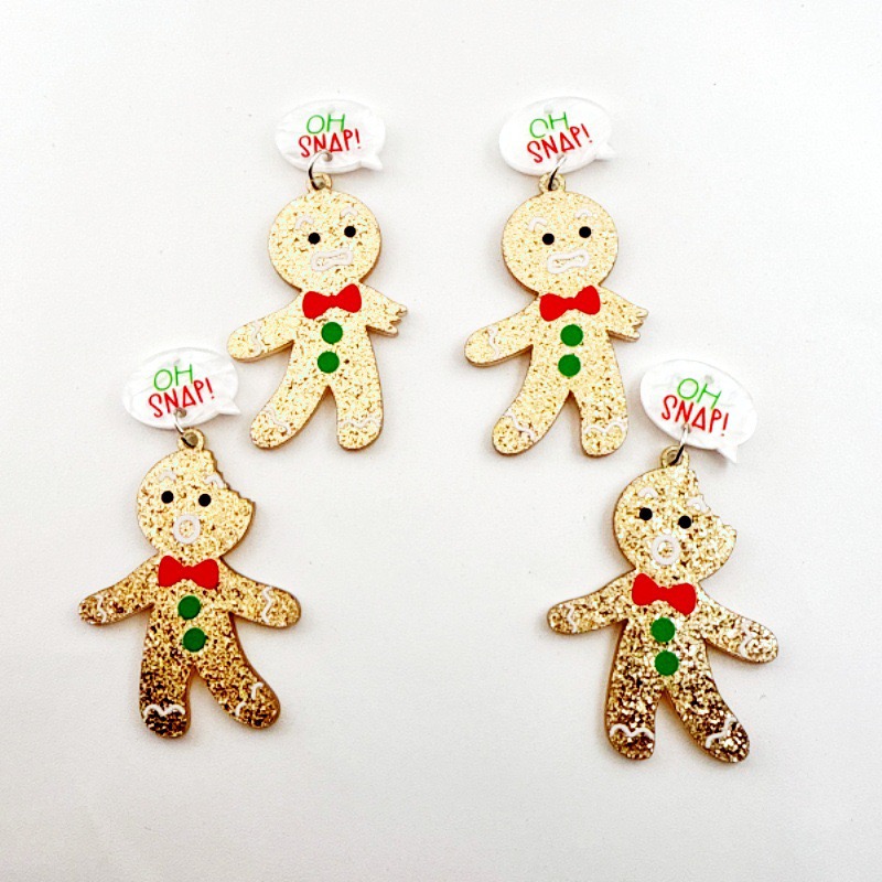 10 Buah Liontin Manusia Roti J - Men Keychain Accessories ulasan dan harga