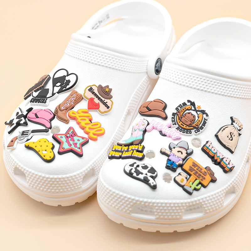 6-24pcs Aksesoris Sepatu Koboi - Men'S Accessories Crocs ulasan dan harga