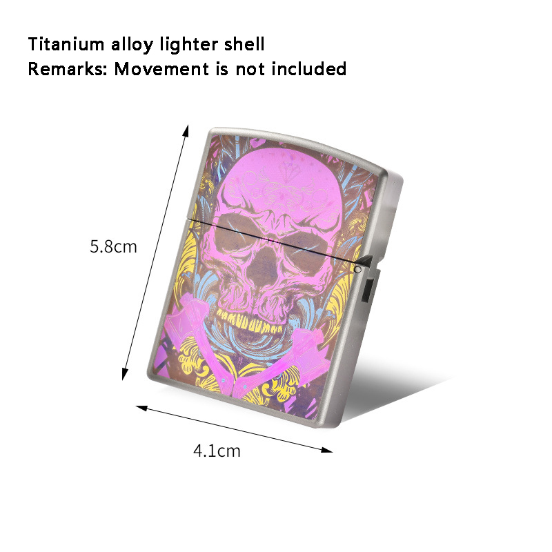 Cangkang Pemantik Titanium All - Lighter Windproof ulasan dan harga
