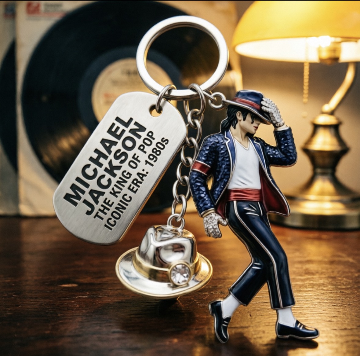 Gantungan Kunci Michael Jackso - Men Keychain Accessories ulasan dan harga