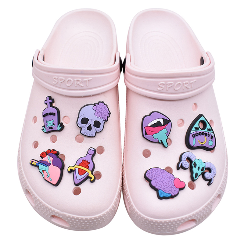 Hiasan Sepatu Bentuk Kerangka  - Men'S Accessories Crocs ulasan dan harga