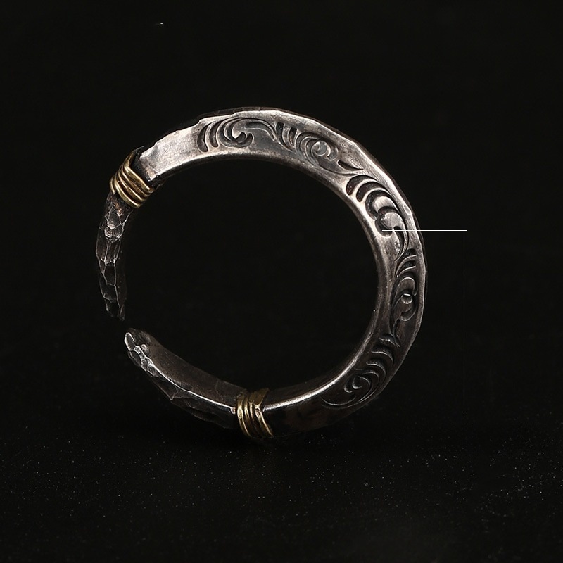 Cincin Perak Sterling 925 Desa - Men'S Accessories Gift Ideas ulasan dan harga