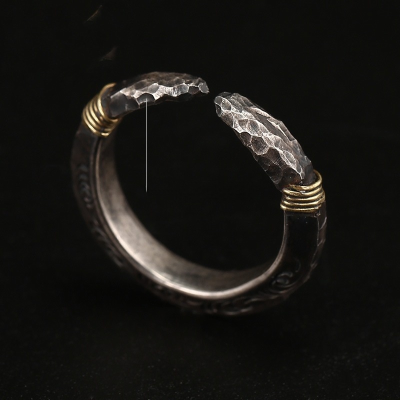 Cincin Perak Sterling 925 Desa - Men'S Accessories Gift Ideas ulasan dan harga