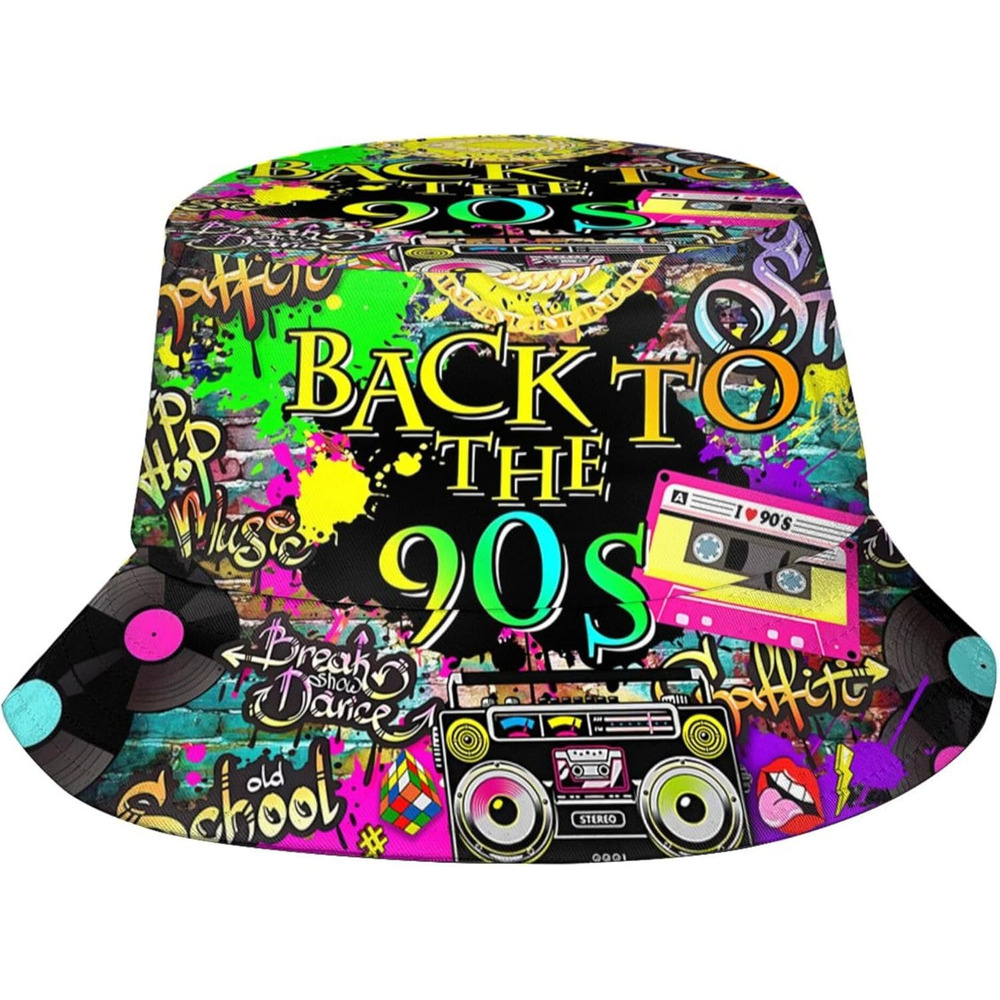Topi Bucket Retro 80S 90S untu - Men'S Accessories In The 80S ulasan dan harga