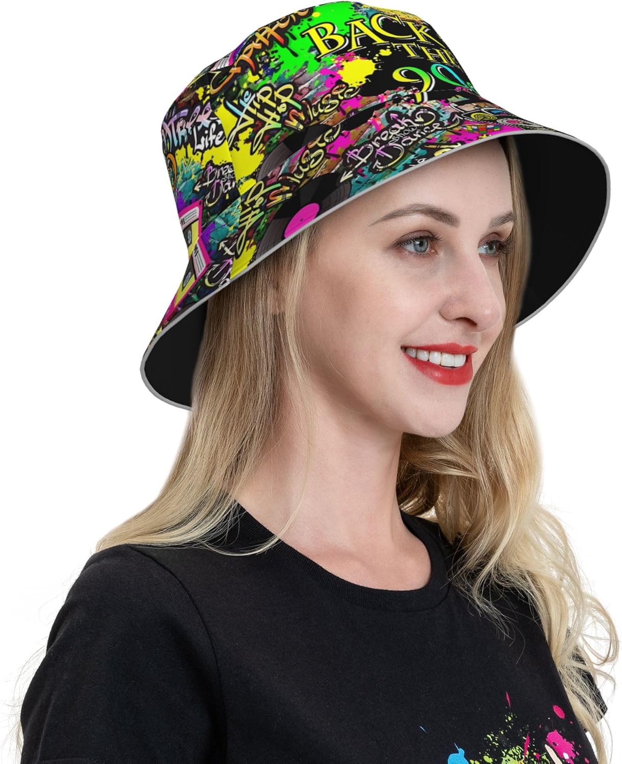 Topi Bucket Retro 80S 90S untu - Men'S Accessories In The 80S ulasan dan harga