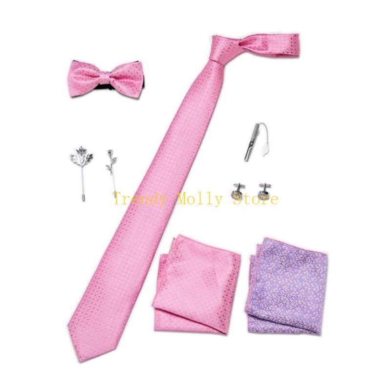N5KB 9 Buah Set Dasi Leher Fas - Cufflink Box Set ulasan dan harga