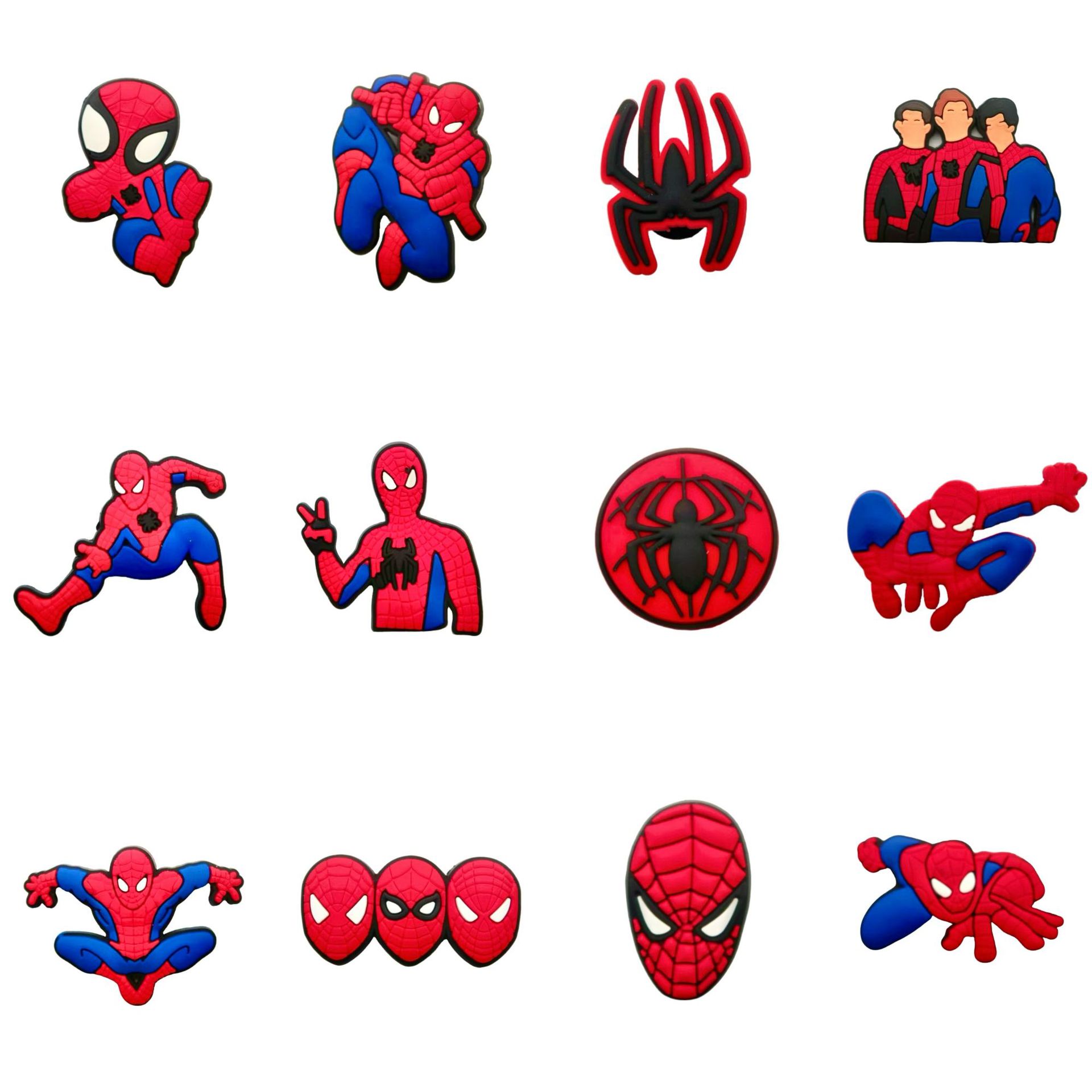 18pcs Aksesoris DIY Kartun Spi - Men'S Accessories Gift Ideas ulasan dan harga