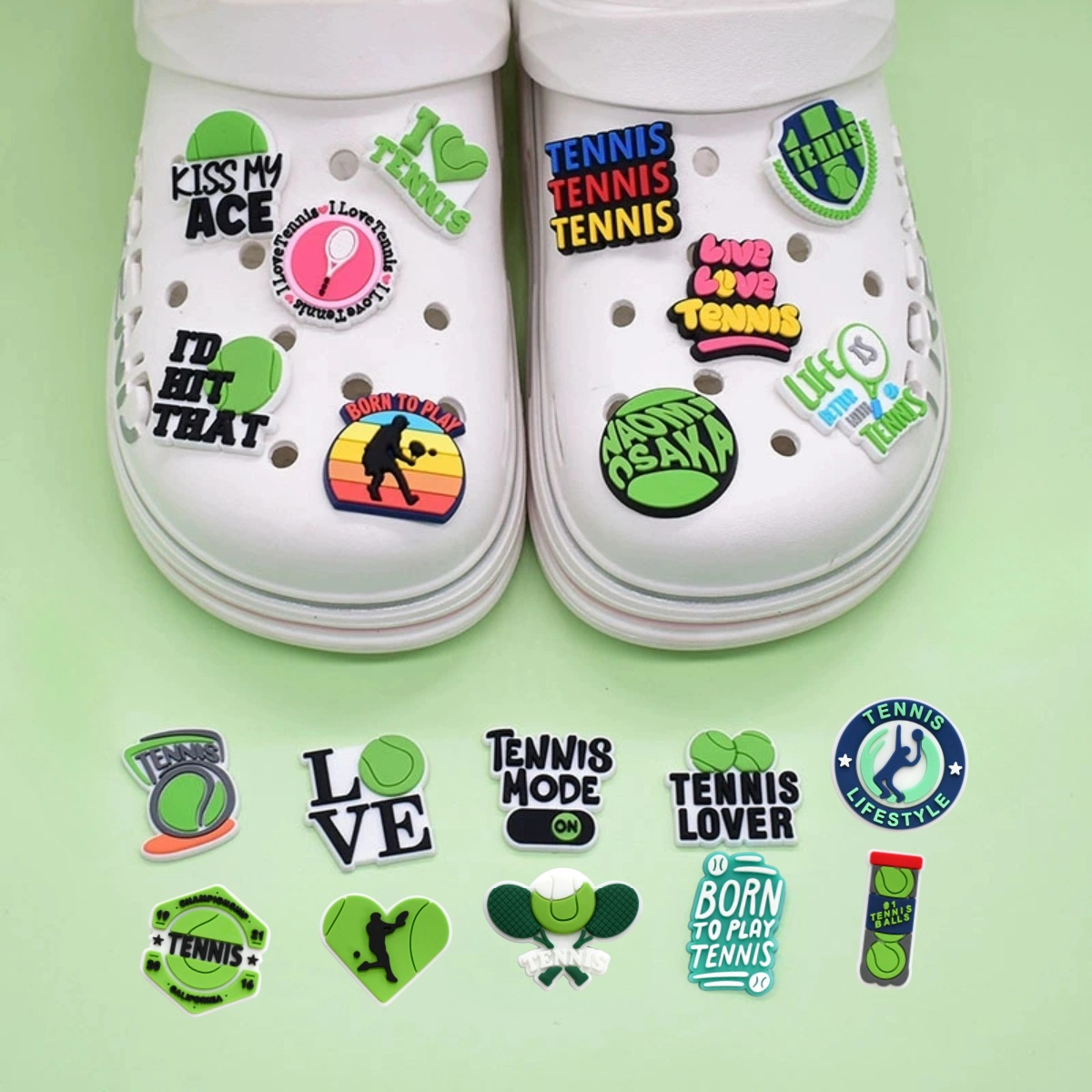 12/32 Buah Jimat Sepatu Olahra - Men'S Accessories Crocs ulasan dan harga