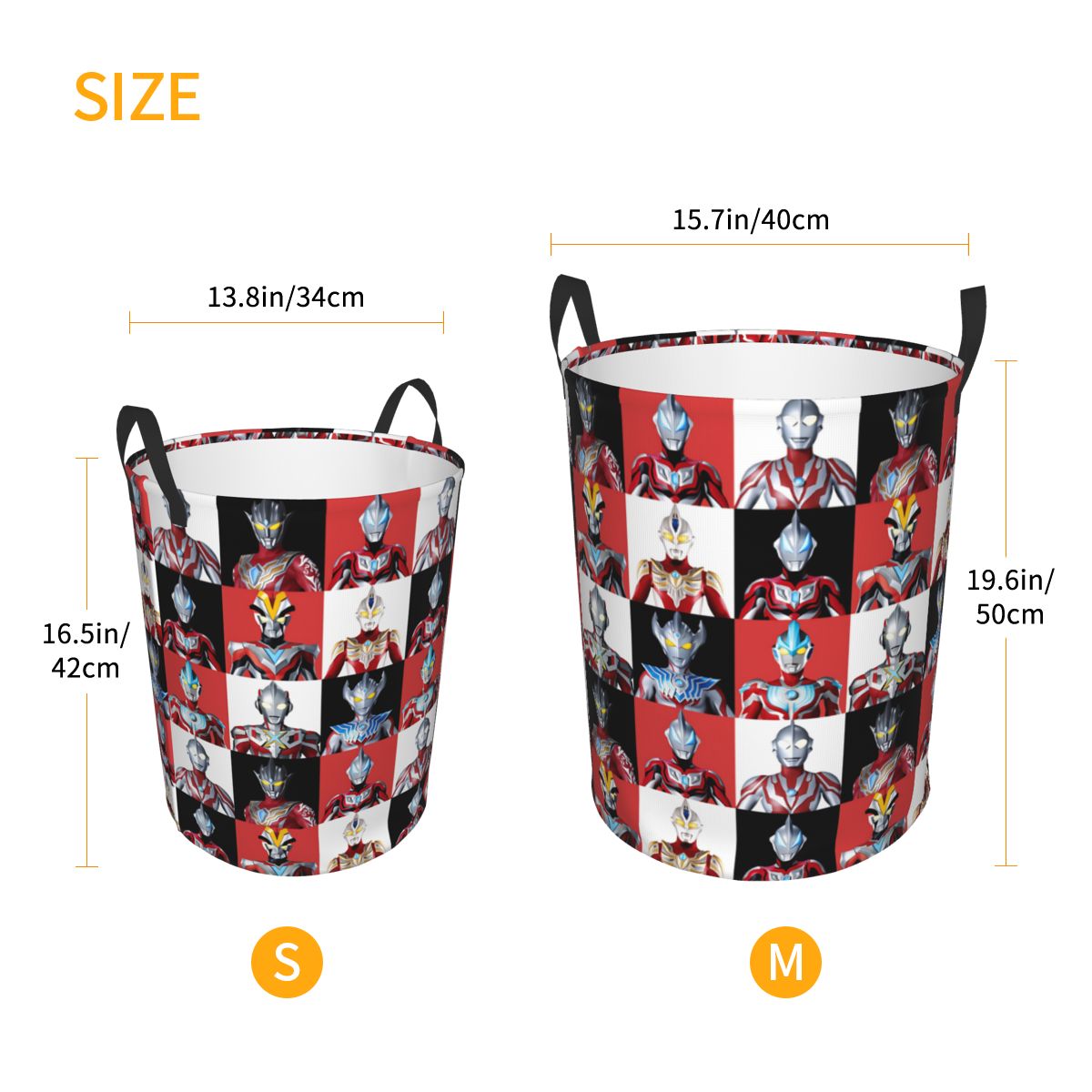 Keranjang Cucian Komik Ultrama - Men Accessories Hamper ulasan dan harga