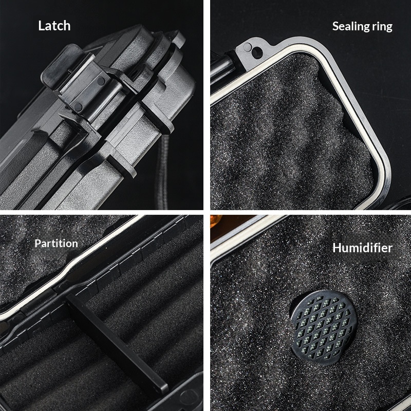 Humidor Cerutu Portabel dengan - Men Accessories Gift Box ulasan dan harga
