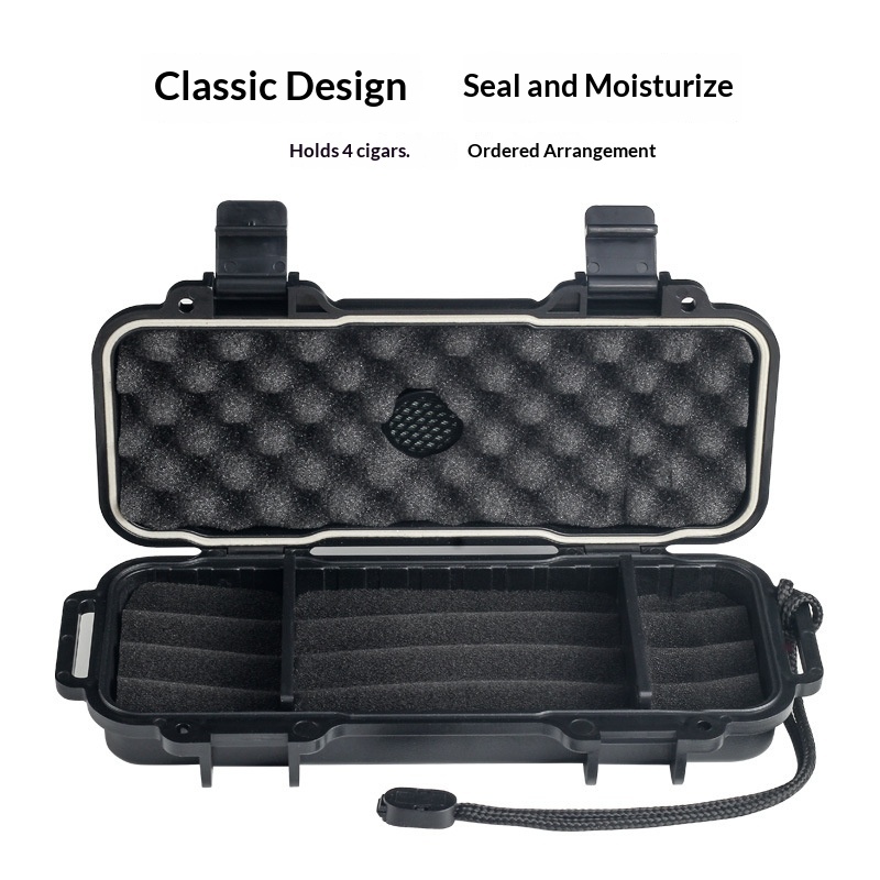 Humidor Cerutu Portabel dengan - Men Accessories Gift Box ulasan dan harga