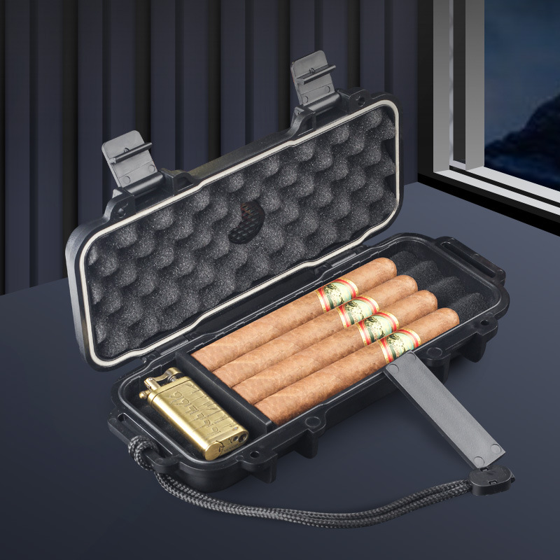 Humidor Cerutu Portabel dengan - Men Accessories Gift Box ulasan dan harga