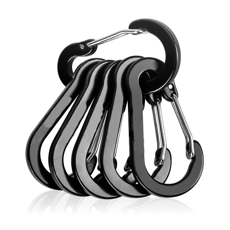 6 Buah Gantungan Kunci Karabin - Keychain Multi Tool ulasan dan harga