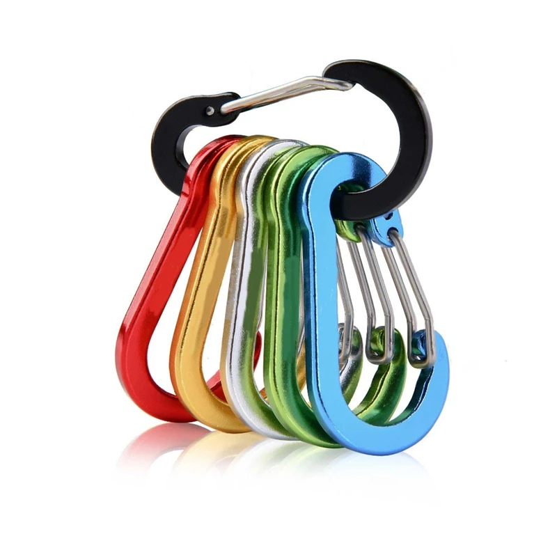 6 Buah Gantungan Kunci Karabin - Keychain Multi Tool ulasan dan harga
