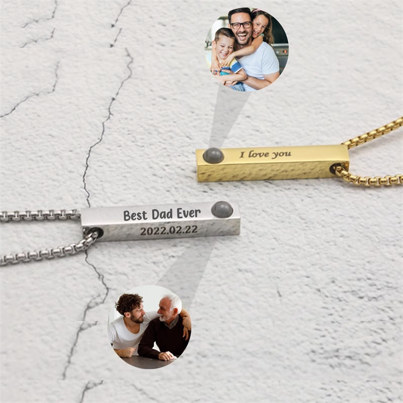 Kalung Nama Gambar Kustom Kalu - Men Accessories Gift Box ulasan dan harga