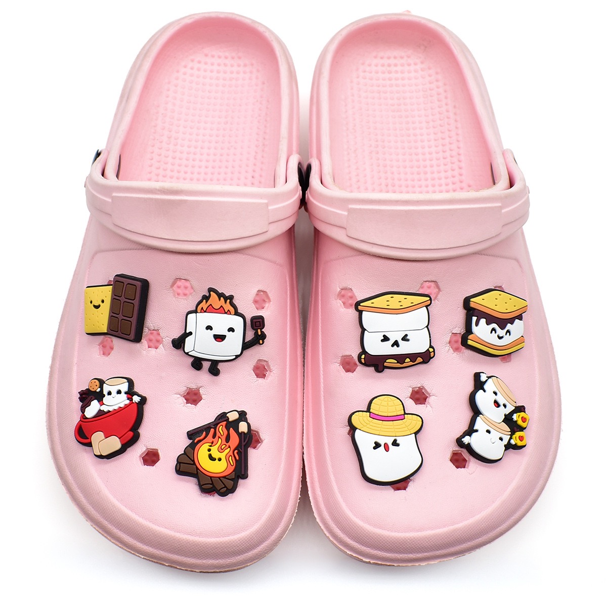 10 Buah Hiasan Sepatu Makanan  - Men'S Accessories Crocs ulasan dan harga
